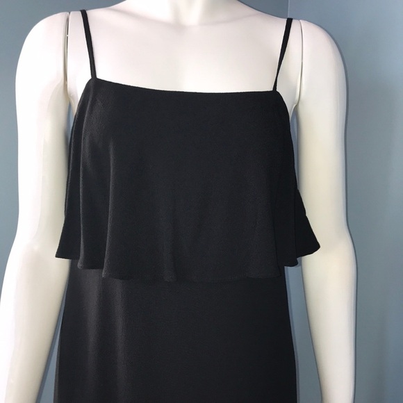 J. Crew LBD spaghetti strap with top ruffle NEW - Picture 2 of 6